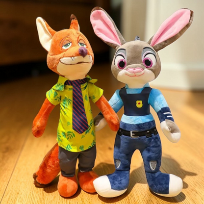 Playtoyskids™ Nick ve Judy Peluş Oyuncak