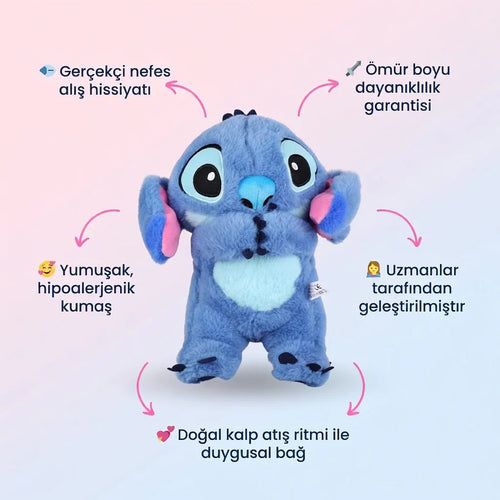 Playtoys™ Nefes Alan Stitch Uyku Arkadaşım